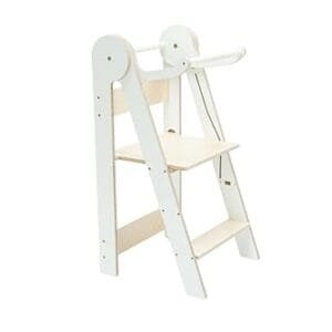 Torre de Aprendizaje Plegable "Blanca" para Niños