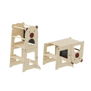 BUDDY BABY: Torre de Aprendizaje Montessori Convertible