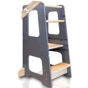 KYWAI® Torre de Aprendizaje Montessori Gris