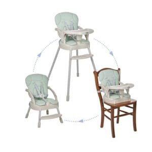 MS Spoon: Trona 3 en 1 Plegable, Verde