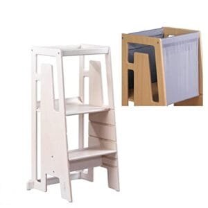 Tuki® Torre de Aprendizaje Blanca: ¡Ganadora del Red Dot Award!