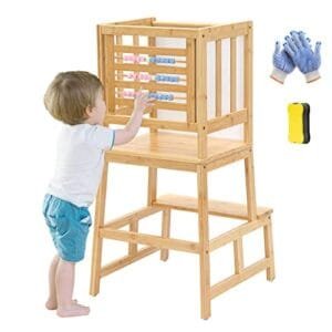 COSYLAND Torre de Aprendizaje Montessori: ¡Aprender y Jugar!