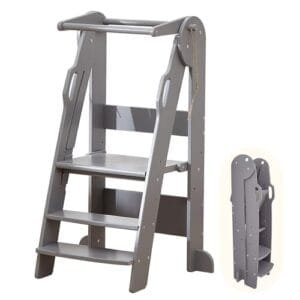 FUNLIO Torre de Aprendizaje Plegable: ¡Crece con tu pequeño!