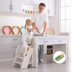 Hoopyosms Torre de Aprendizaje Montessori Gris