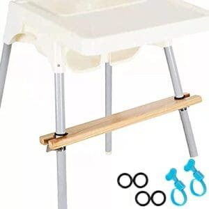 Reposapiés Ajustable para Trona de Pino Natural