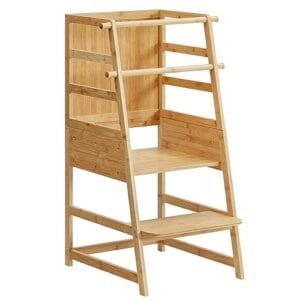 HOOBRO Torre de Aprendizaje Montessori EYL50JD01: ¡Crece con tu pequeño!