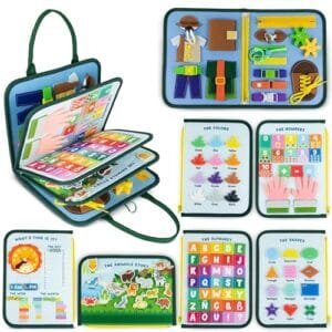 Bonnyco Montessori Busy Board: ¡Aprendizaje Divertido!
