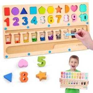 LZDMY Torre de Aprendizaje Montessori: ¡Diversión y Aprendizaje!